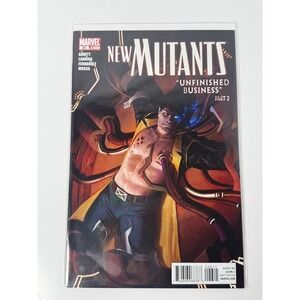 Marvel Comics New Mutants‎ Vol 3 #26 Unfinished Business Part 2 Djurdjevic Cover